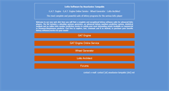 Desktop Screenshot of anastasios-tampakis.net